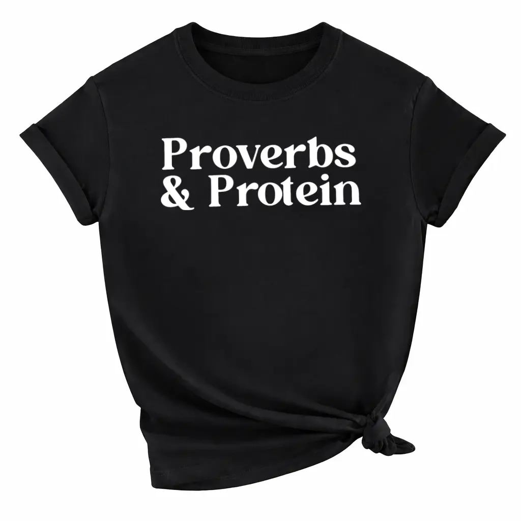 Workout Graphic T-Shirt by MAPTEES – Motivational Proverbs & Protein Gym Wear
