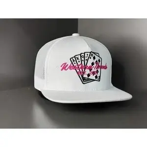 Men's Fashion Snapback Cap with Playing Card Design, Quality-Checked, Dry Cleaning Recommended, All Seasons Wear