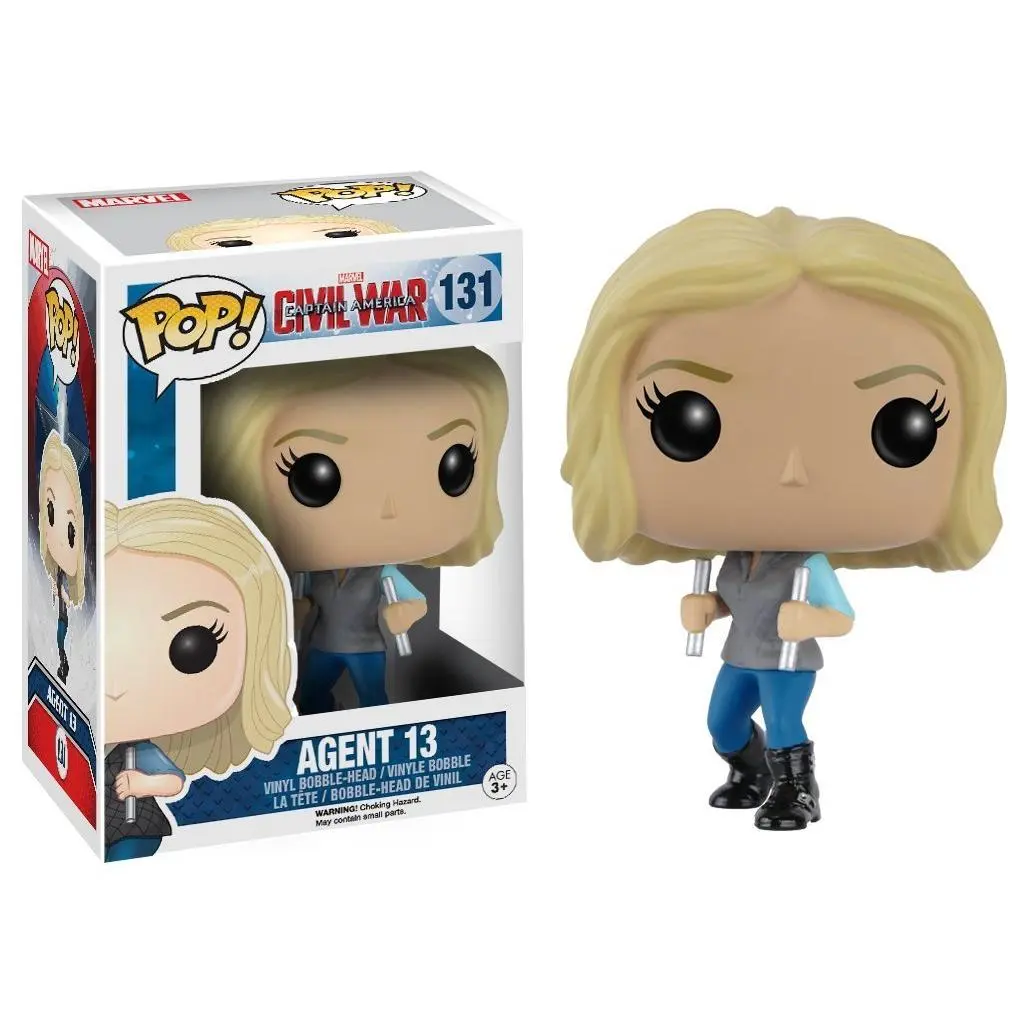 Funko POP! Marvel Captain America 3 Civil War Agent 13 #131