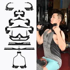 Lat Pull Down Bar,Pulley Cable Machine Attachments