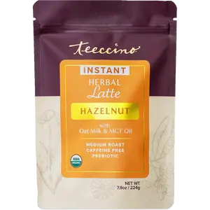Instant Hazelnut Herbal Latte
