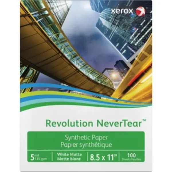 Xerox XER3R20172 8.5 x 11 in. Never-Tear Laser Paper