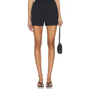 Commando Neoprene Ceo Trouser Short in Black