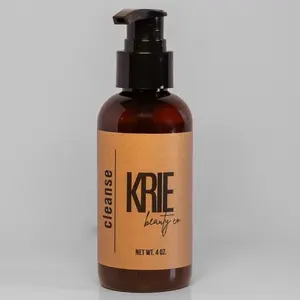 KRIE Beauty Co. CLEANSE moisturizing, hydrating gel cleanser, facial wash Cleansing Coconut Gentle Moisture Moisturize Skincare Aloe Aloe Vera