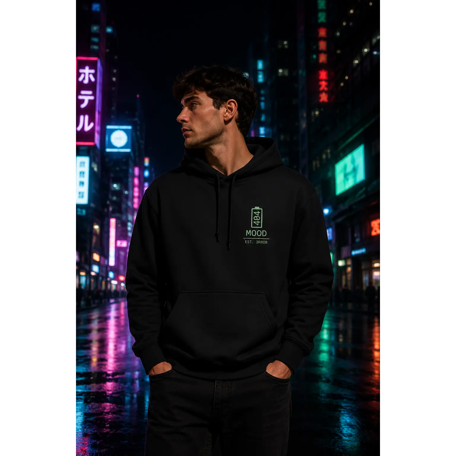 Unisex Midweight Softstyle Fleece Hoodie MOOD404