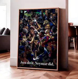Neymar 'Do It' Poster, Gift For Fans ( Unframed - Print Only )