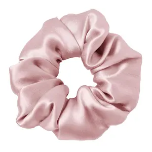 1 PCS  Satin Scrunchies  Soft Than Silk for Hair, Fashion Ties and Bands for Thin | Thick Hair Styling, (Random color）