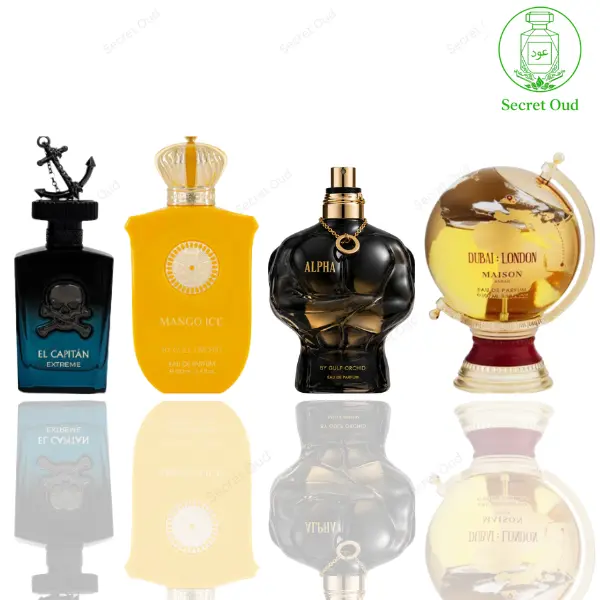 El Capitan Extreme + Mango Ice + Alpha + Dubai London -- 4 Piece Bundle
