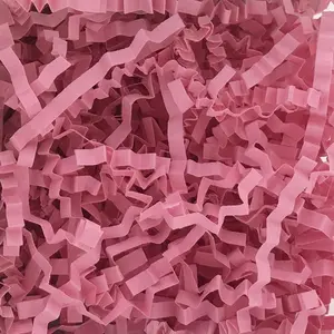 Crinkle Cut Paper Shred Filler Recyclable  Wrap Confetti Raffia Grass Shred Paper for Easter Baskets Filler Creative Eggs Decor(50g) ()