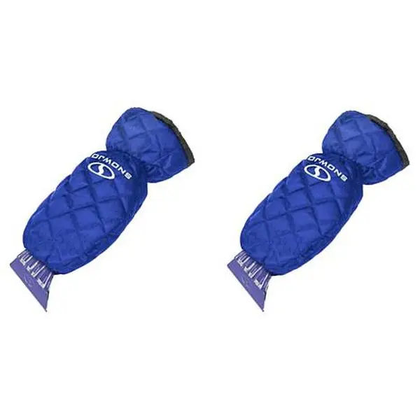 Snow Joe Fleece Gloves with Ice Scrapper - 2-pack Snow Joe Fleece Gloves with Ice Scrapper - 2-pack