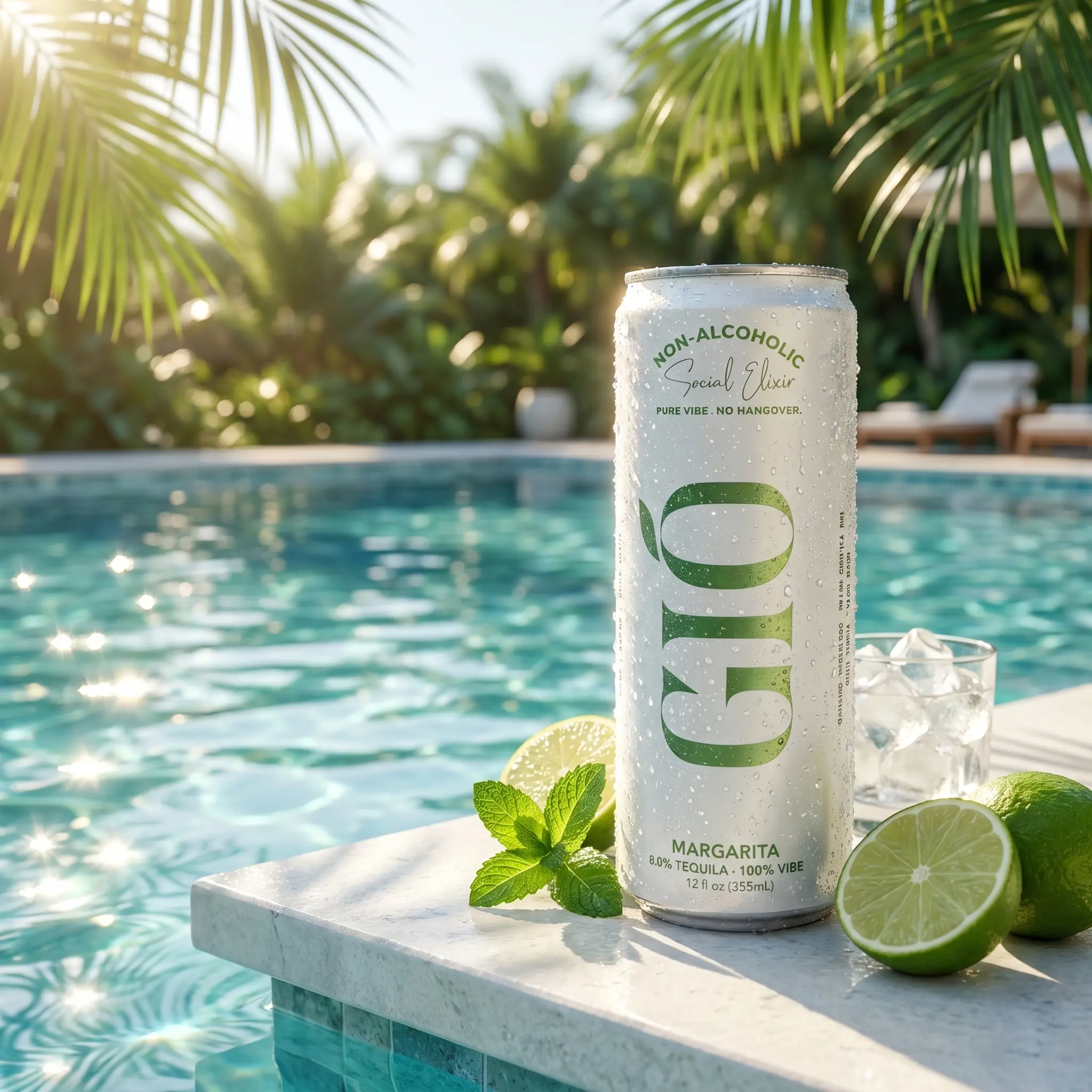 GIÓ Margarita 12-Pack | Non-Alcoholic Drink with Kanna Kava & Blue Lotus