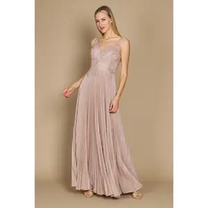 Dylan & Davids Long Formal Pleaded Evening Dress