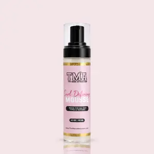 Curl Defining Mousse - Lightweight Gel for Defined Curls & Frizz Control - Hydrating & Moisturize - Haircare Product