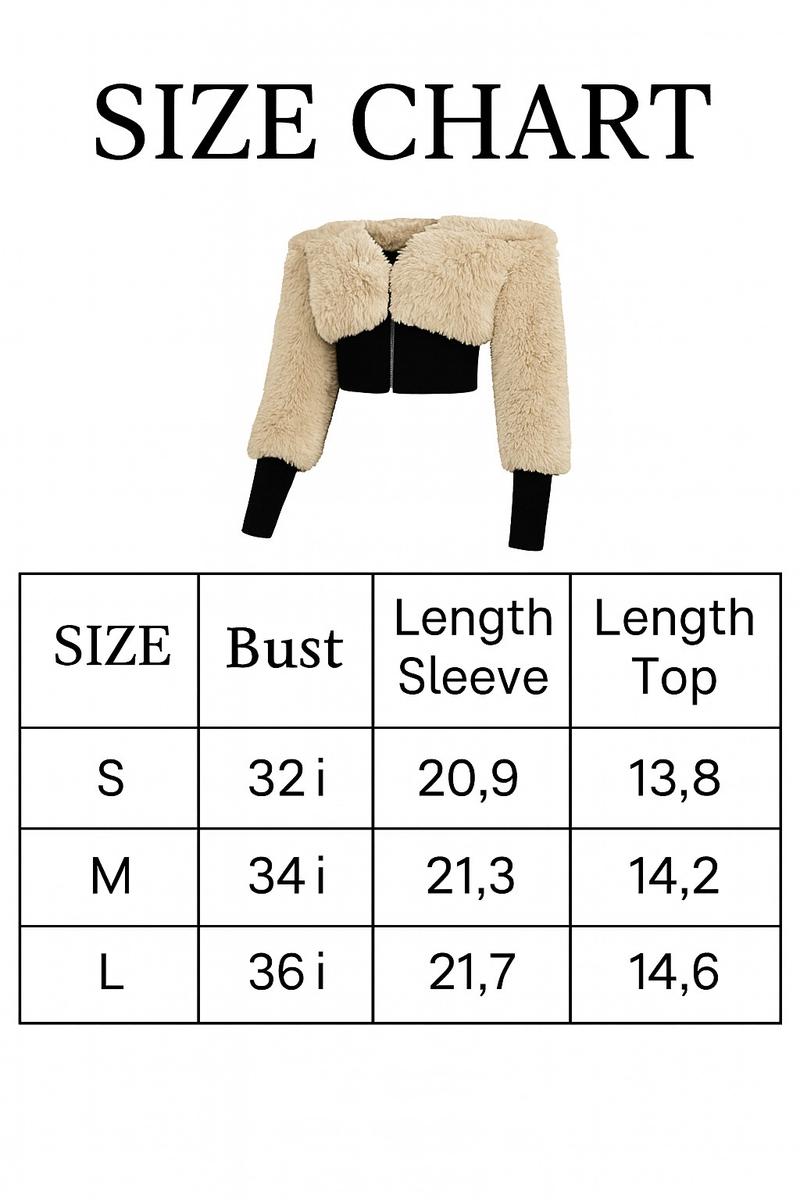 Women's Fashion Spliced Wool Short Jacket Comfortable Long Sleeve Style Outerwear Polyester Casual Thick Garment Womenswear Coats Soft Tops Women's Fashion Spliced Wool Short Jacket Comfortable Long Sleeve Style Outerwear Polyester Casual Thick Garment Womenswear Coats Soft Tops