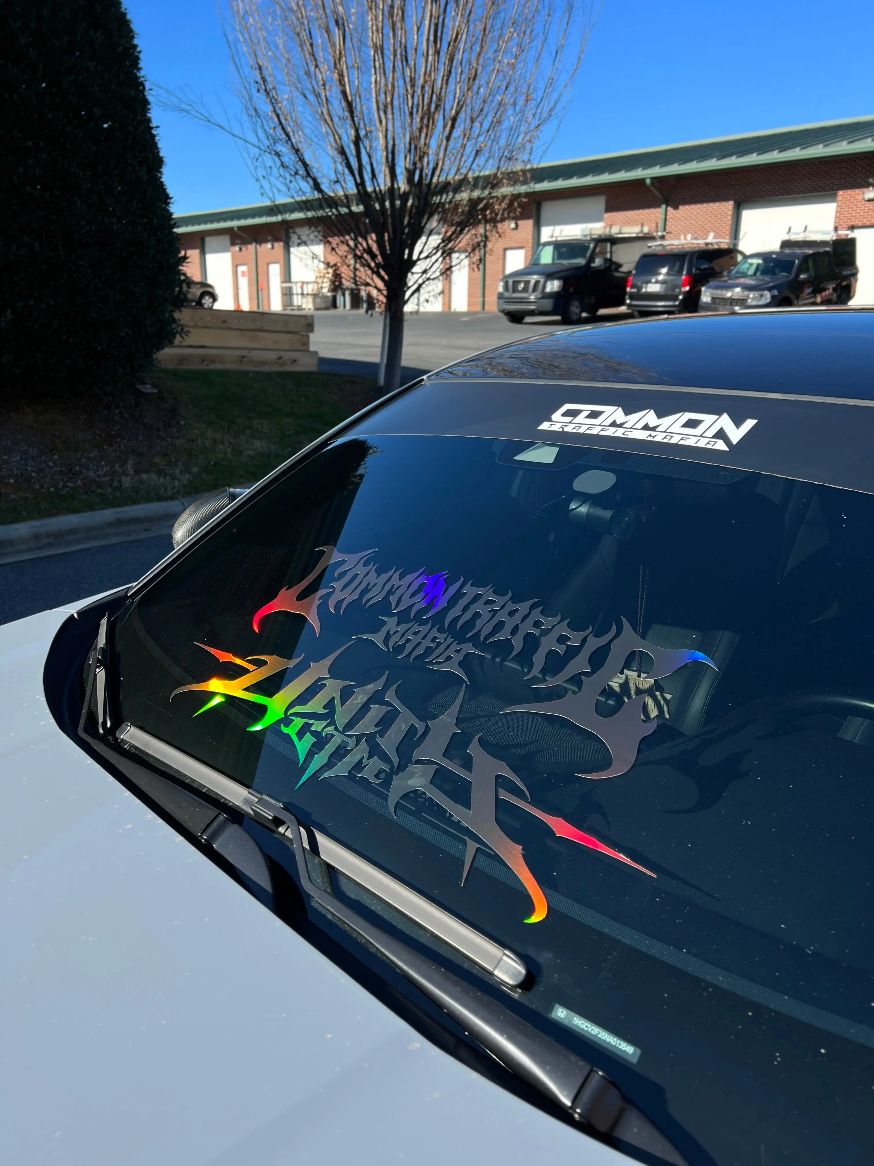 Black Oil Slick Windshield Banners - 5 Styles - LIMITED EDITION Black Oil Slick Windshield Banners - 5 Styles - LIMITED EDITION