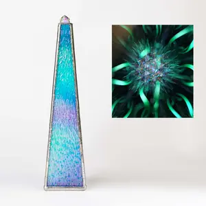 Morlenscope Aurora Kaleidoscope For Adult,Tiffany Stained Glass Handmade Adult Kaleidoscope With Gift Box,10 Inches,Wedding Anniversary Gift for Bestie Man Woman Girlfriend Boyfriend Mom Sister Aunt