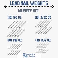 40 piece kit (10ea 1/8, 1/32, 1/16, 3/32)