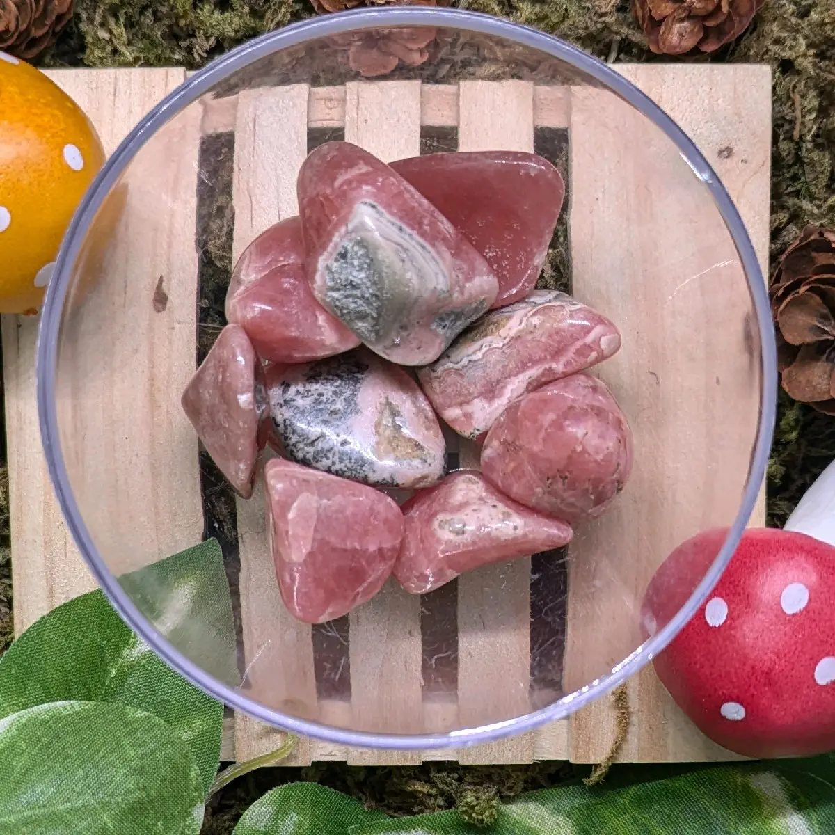 Rhodochrosite Tumbles - Natural Gemstone