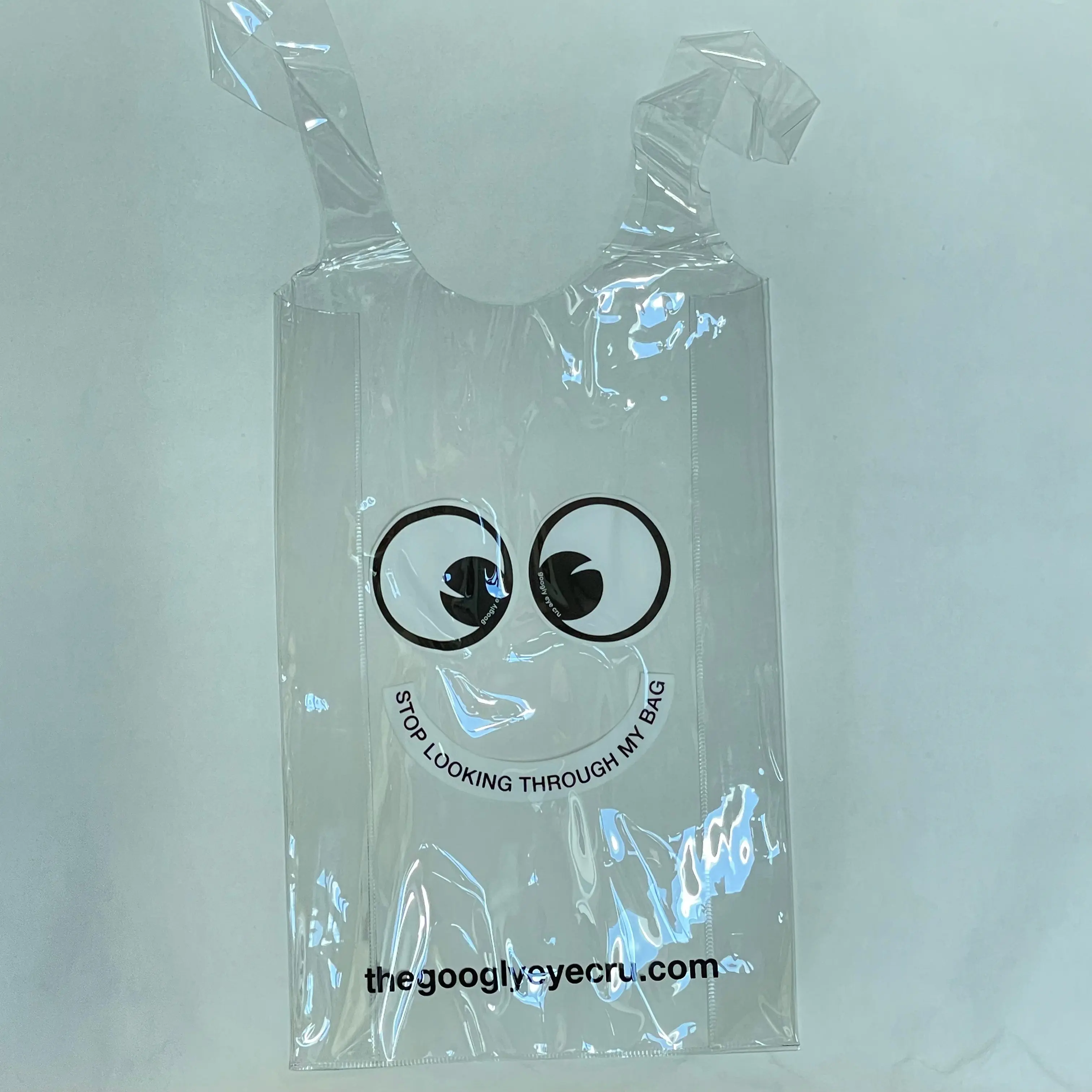BAG LARGE Clear Reusable biodegradable PVC BAG