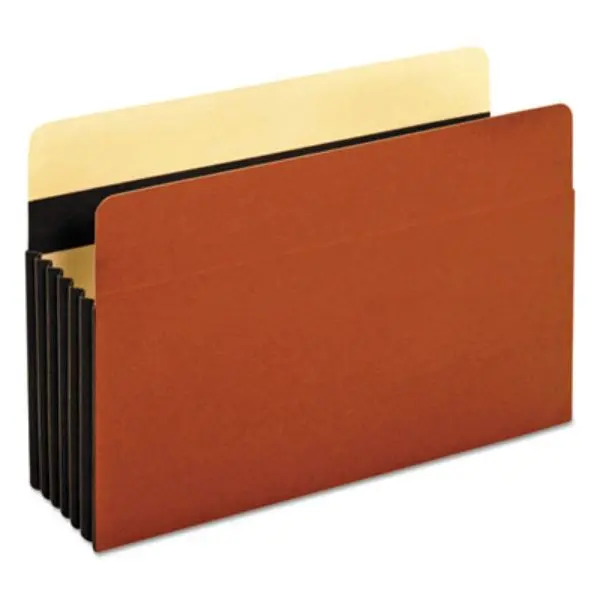 Pendaflex PFXC1536GHD 5.25 in. Heavy-Duty File Pockets with Expansion, Legal Size, Brown - Pack of 10