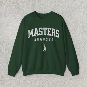 Masters Augusta Golf Tournament Sweatshirt, Augusta Georgia Vintage Style Sweater, Golf Club Crewneck, Augusta Master Shirt, Major Tourny