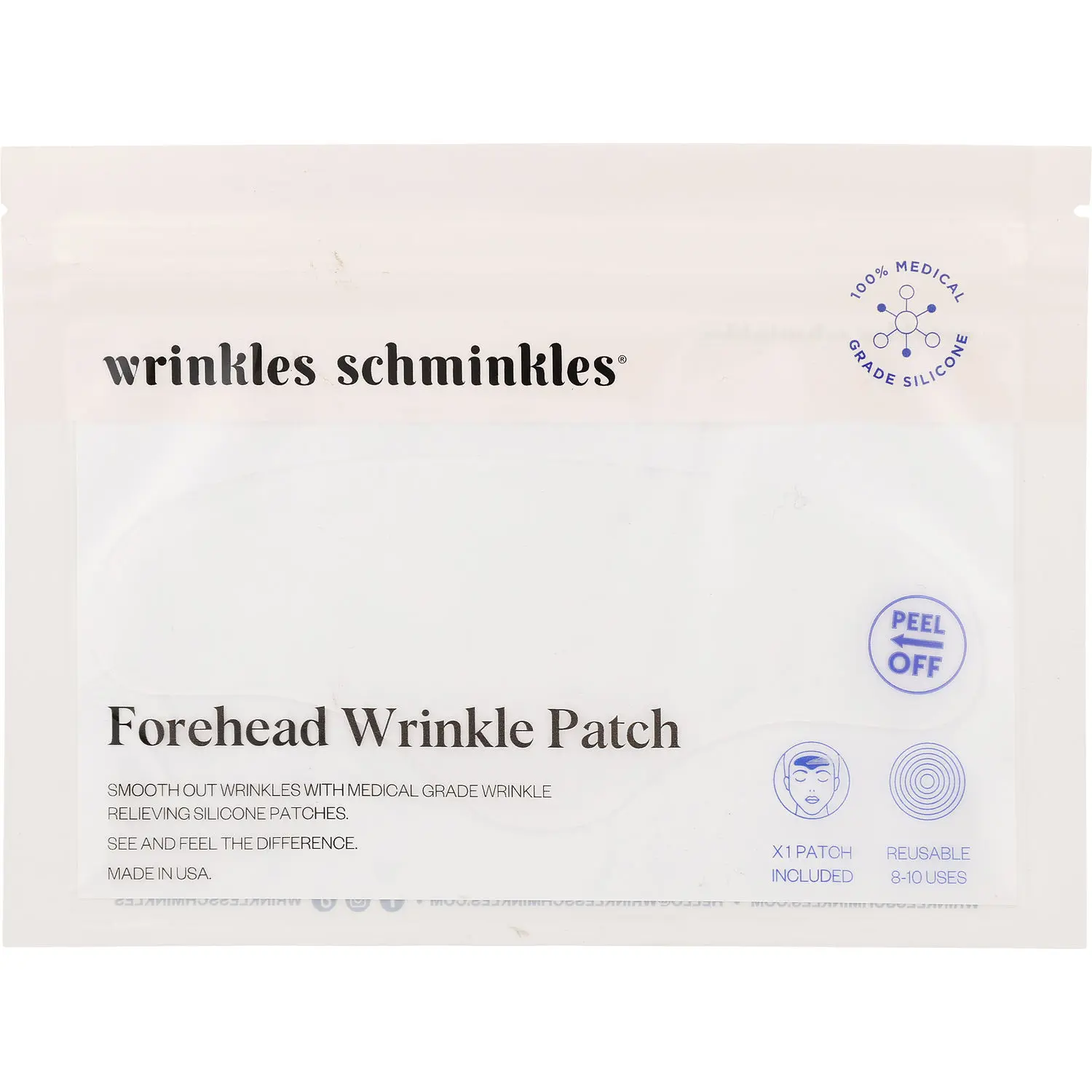 Wrinkles Schminkles By Wrinkles Schminkles Forehead Wrinkle Patch For Women