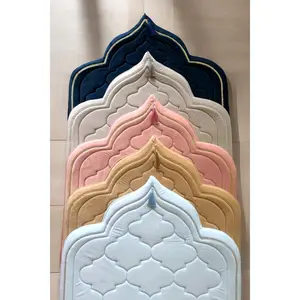 Premium Velvet Prayer Mats Luxurious Quality Padded Prayer Rugs