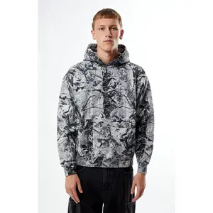 Pacsun Men's Tree Camo Hoodie
