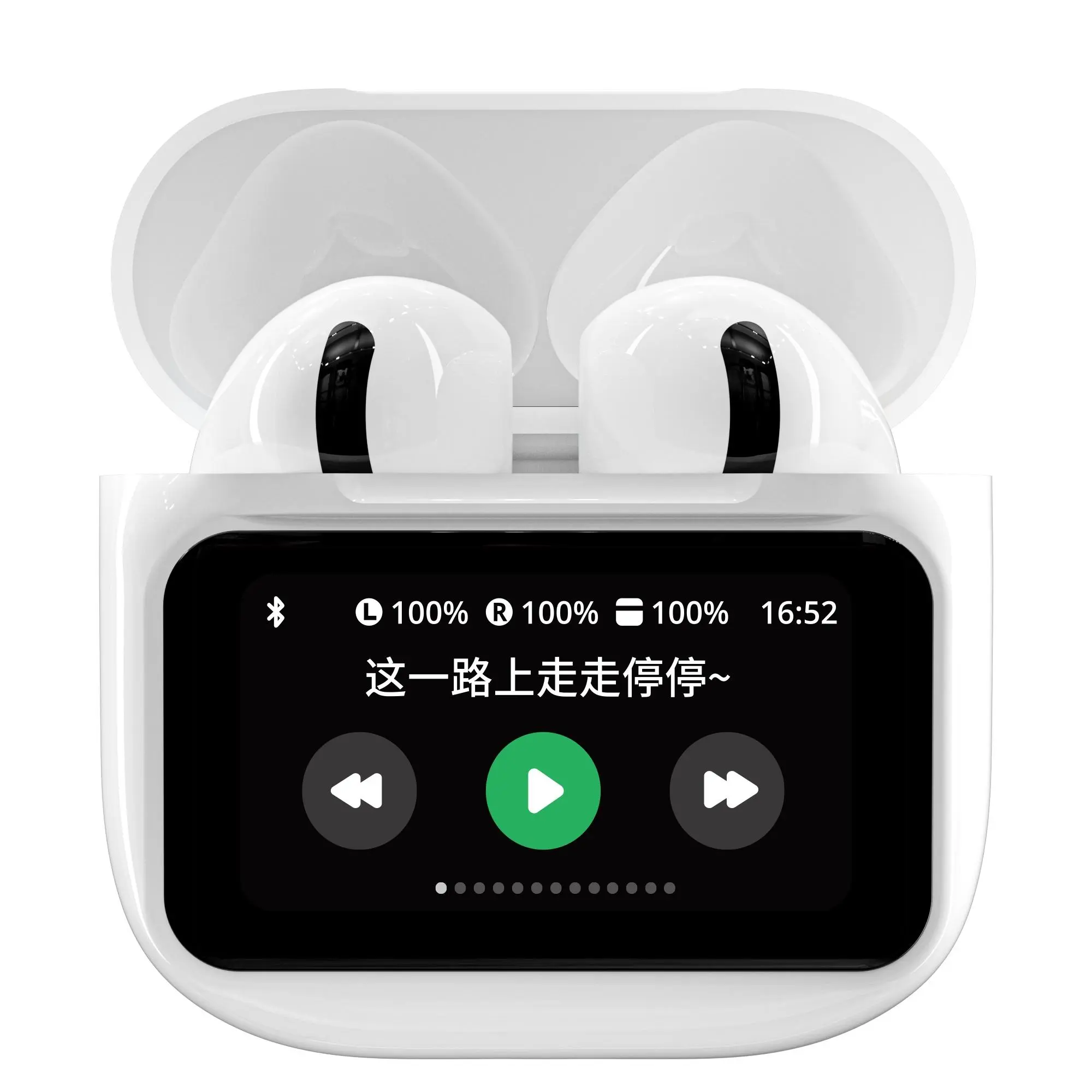 A11 Pro TWS In-Ear Earbuds with JL Chipset, Active Noise Cancellation And Low Latency Sound, IPX4 Water Resistant Built In Mic Headphones for Sports Gaming Daily Leisure Outdoor Use
