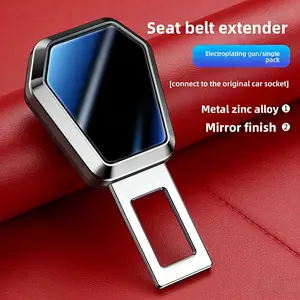 Car Seatbelt Clip Buckle Limiter Adjustable Tightening Fixing Extender Safety Belt Insurance Anti-Choking for Pregnant Women