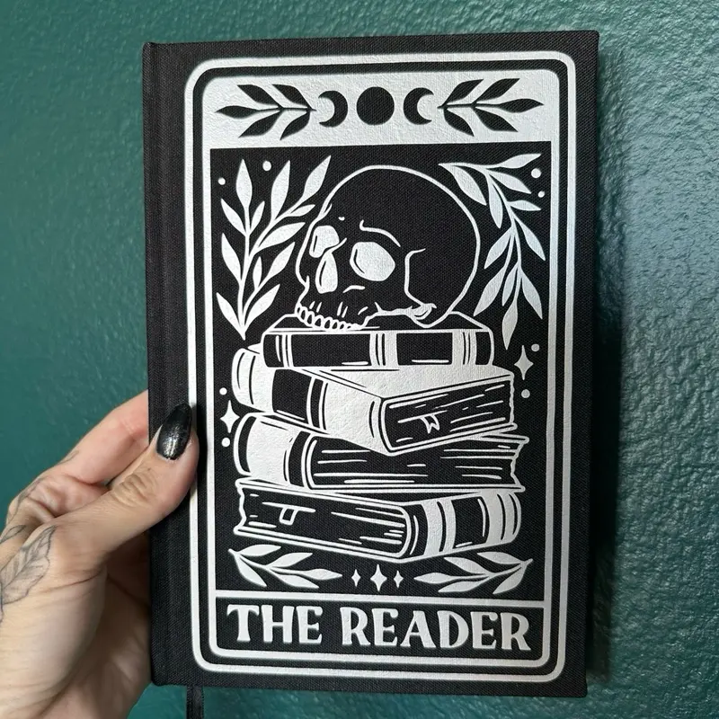 Reading journal - Tarot style - handmade - challenges, tbr, & more