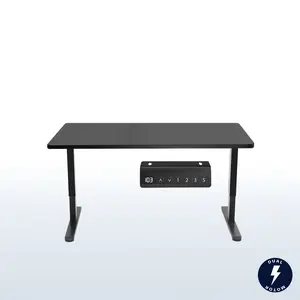 2B Solid Top Series - Dual Motor Electric Desk with Push Button Memory Controller