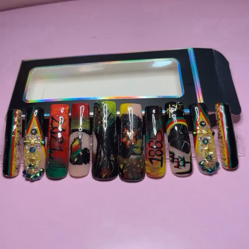 MotherEarth Aura Press On Nails