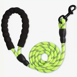 4.11ft Dog Leash with Comfortable Padded Handle And Highly Reflective Threads for Small Medium And Large Dogs