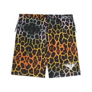 PUMA Mens Melo Alien Skins Graphic Athletic Shorts Casual Bottoms Casual - Black