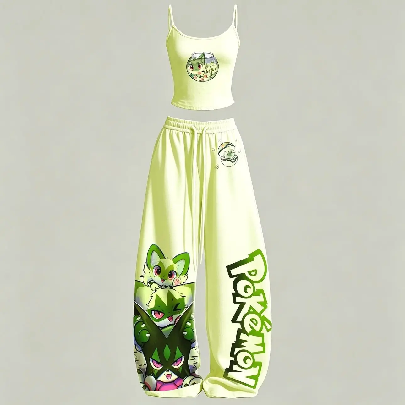 Pokémon Top & Elasticated Trousers Two-Piece Set H