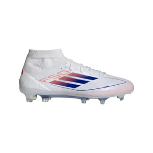 adidas Womens F50 Pro Mid Firm Ground Soccer Cleats  - White