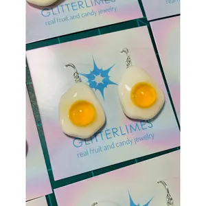 Gummy Egg Earrings