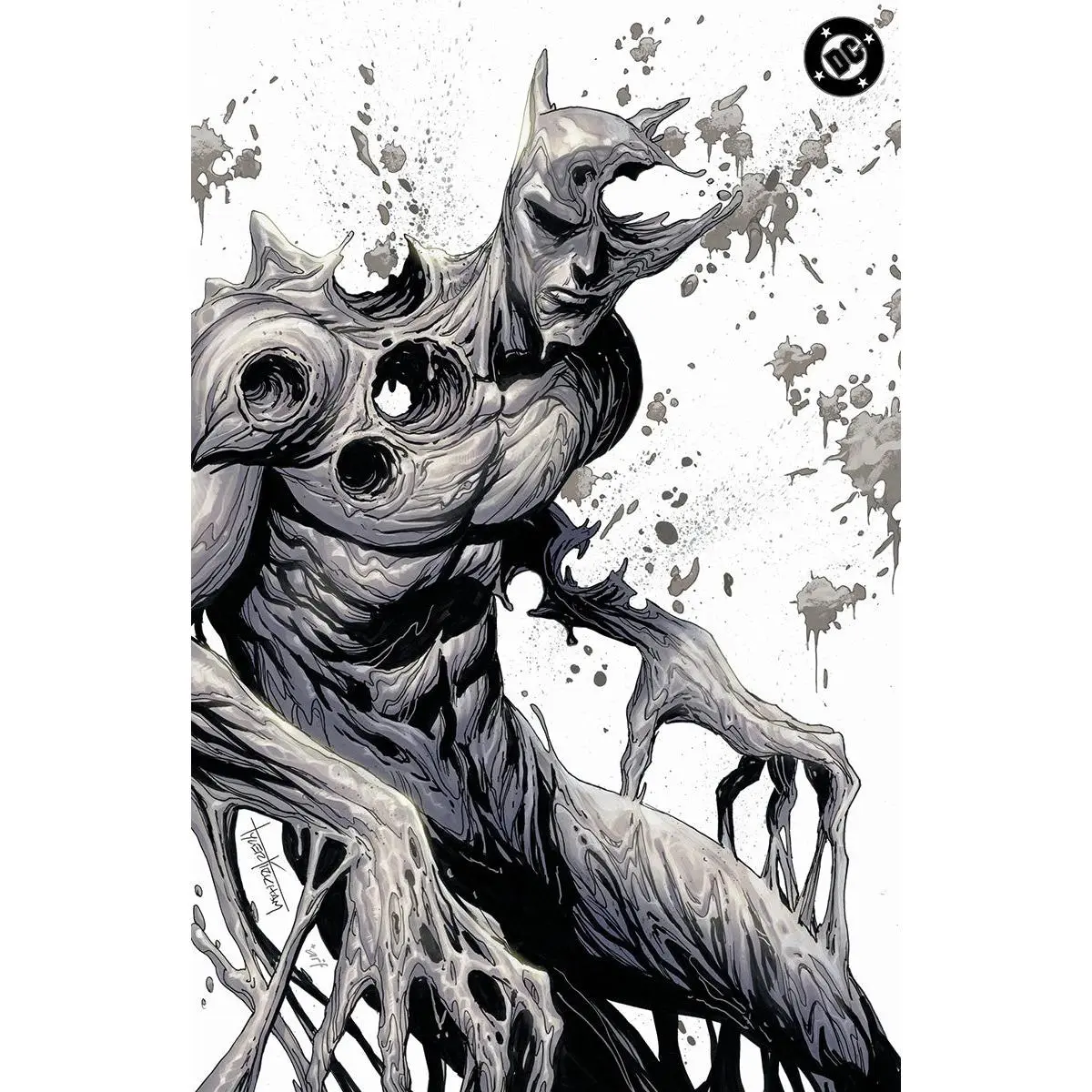 ABSOLUTE BATMAN #23 TYLER KIRKHAM CLAYFACE BATTLE DAMAGED EXCLUSIVE VIRGIN VAR (08/12/2026)