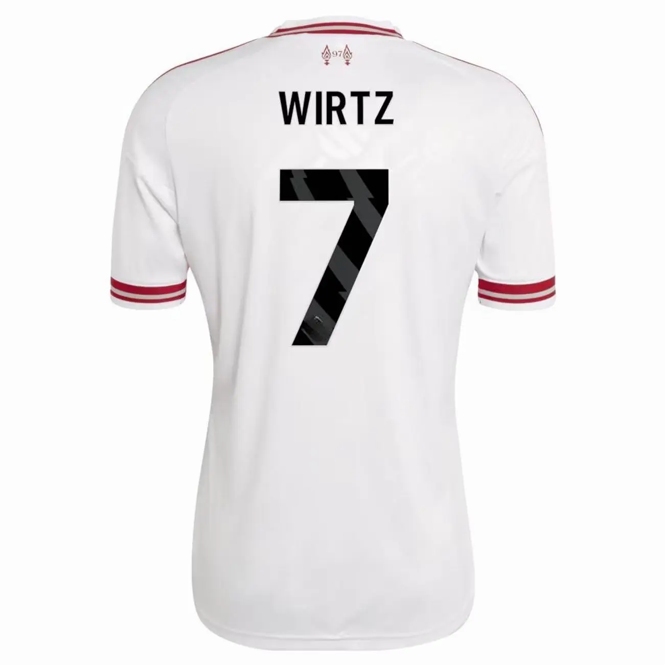 Unisex Soccer Shirt Wirtz 2025/26 Away Stadium Replica Jersey - Red Live