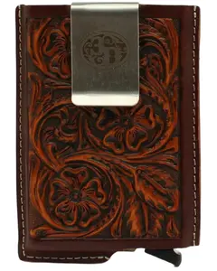 3D Men's Tooled Leather Wallet - D250002602