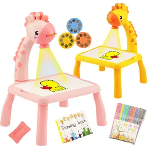 Projector Drawing Board & Drawing Table Set, 1 Set 3 Modes Projector Drawing Table with Accessories, Multifunctional Painting Supplies