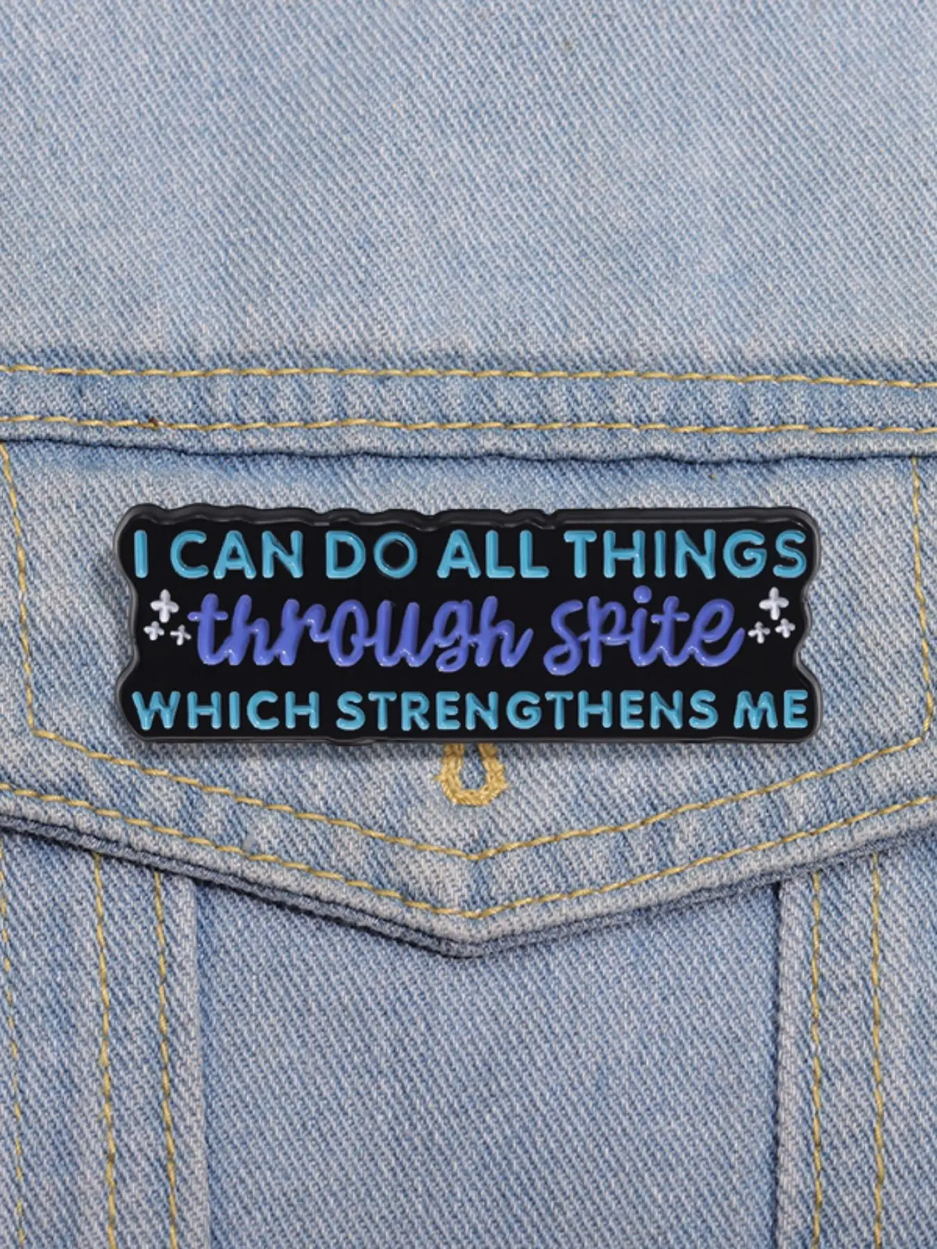 Letter Pattern Brooch, Fashionable Clothes Accessories for Women & Men, Trendy All-match & Exquisite Brooch for Birthday Gift, Fashion Accessory