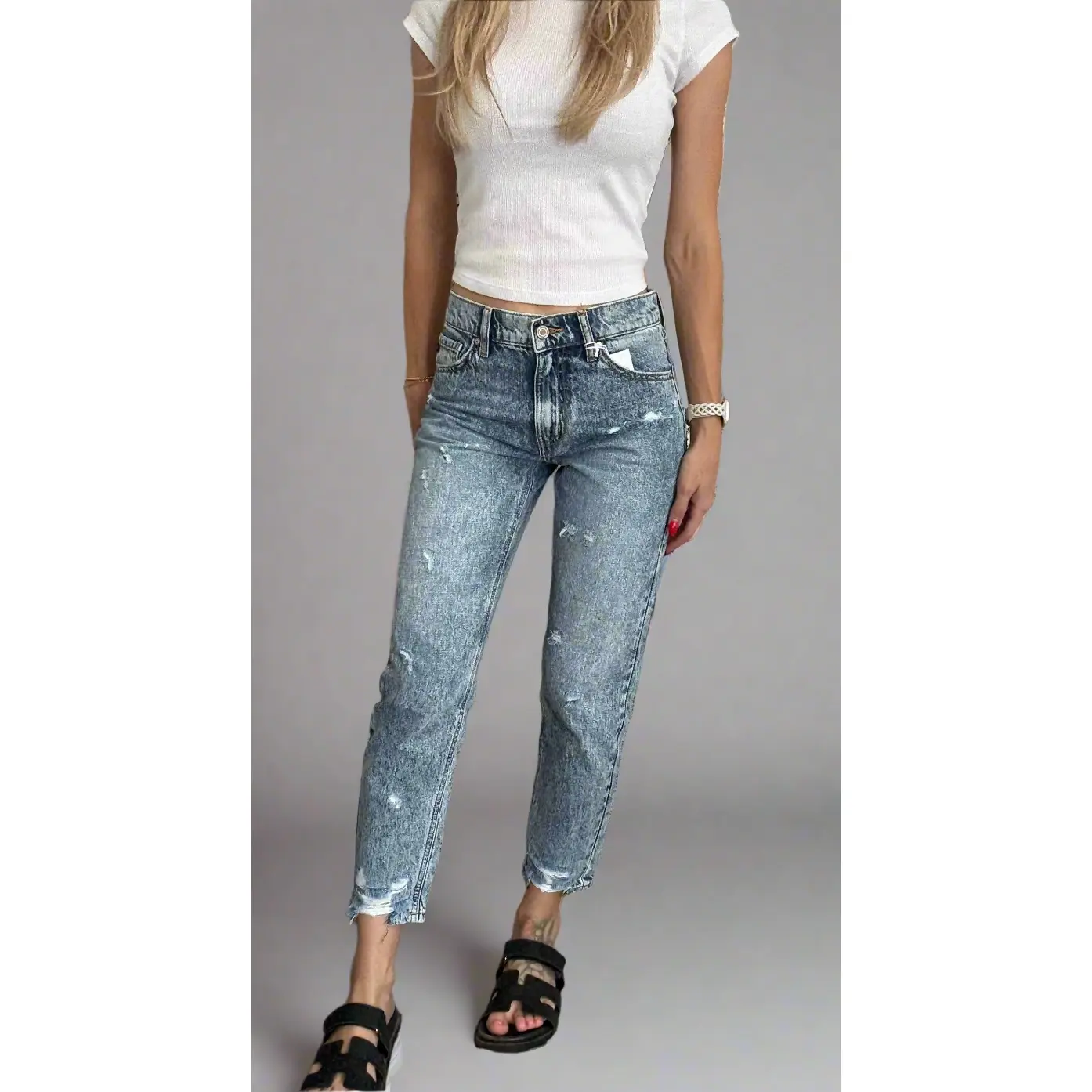 High Rise Mom Jean