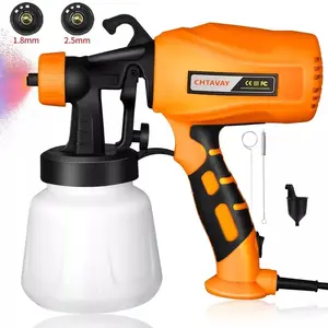 Electric spray gun, electric paint sprayer, garden yard, small portable paint sprayer with  nozzle, power tools, filter paper, accessories