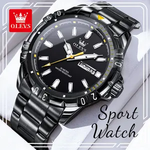 OLEVS 5560 Men Sport Quartz Watch Waterproof Luminous Day Date Classic Luxury Wristwatch