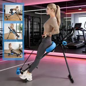 Multifunctional Workout Equipment - Tone Abs Glutes Arms in 10 Mins Foldable Home Gym for Efficient Fitness Routine(Foldable) Adjustable Weight Bench