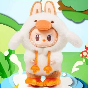 Labubu Forest Fairy Tale Vinyl plush Hanging Card Keychain figurine collectibles Keychains