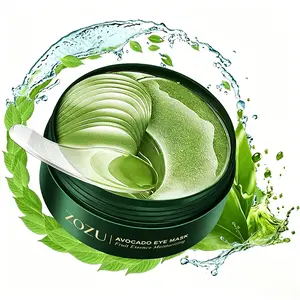 Avocado Nourishing Eye Patch Mask,60pcs/set Under Eye Pad, Eye Care for Dark Under Eye Bags, Beauty Gift Hydrating Moisturizing Comfort