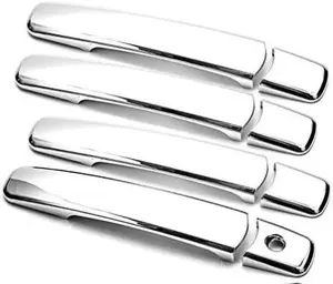 Sizver Chrome Door Handle Covers for 2008-2013 Nissan Rogue